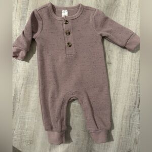 Cozy Mauve Kids One Piece